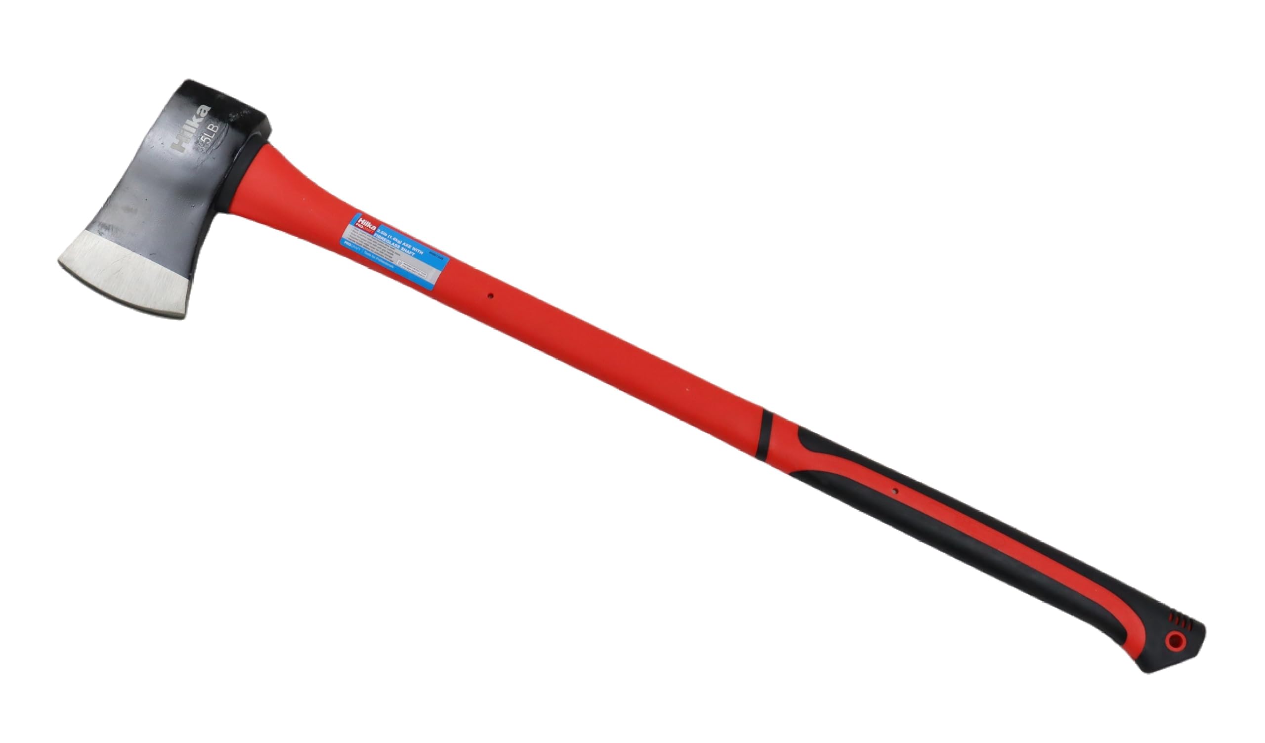 Hilka 60601035 3.50lb (1.60kg) Axe with Fibre Glass Shaft