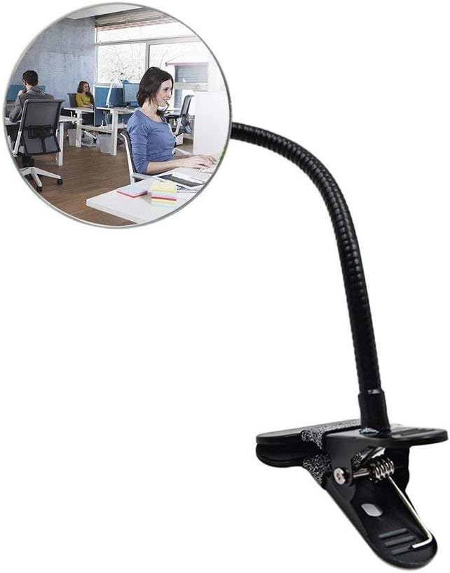 Clip on Cubicle Rear View Security Mirror,Office