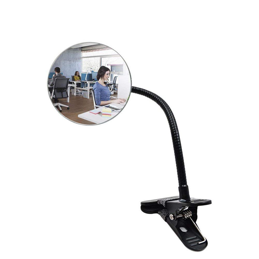 Clip on Cubicle Rear View Security Mirror,Office