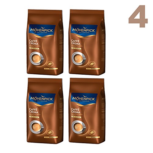 Mövenpick Caffè Crema 4x1000g (4000g) - Kaffee Crema - 100% ARABICA ganze Bohnen – Bild 3