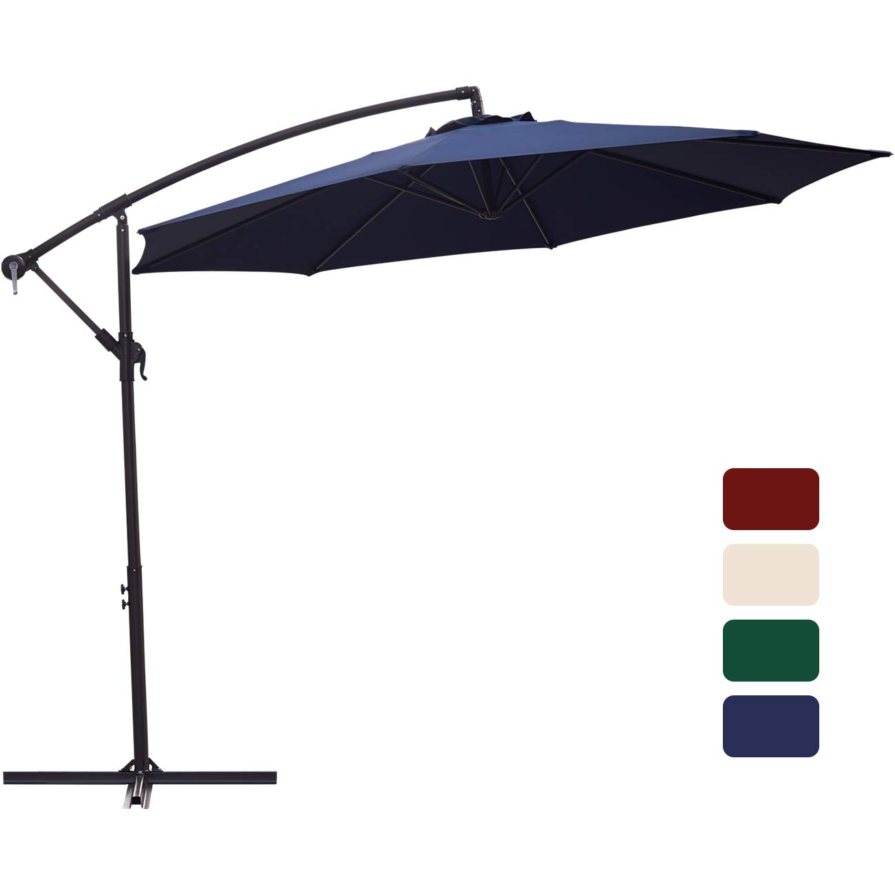 Best rectangle patio table umbrella base