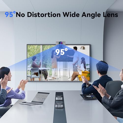 ELP 20MP USB-Kamera 4K 30fps USB 3.0 Typ-C Webcam, 3840P hochauflösende Kamera mit 95° Weitwinkelobjektiv Ohne Verzerrung, Plug & Play für Windows, Linux, PC,Jetson Nano,Industrielle Bildverarbeitung