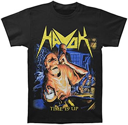 Havok Men's Time Is Up T-shirt XXX-Large Black