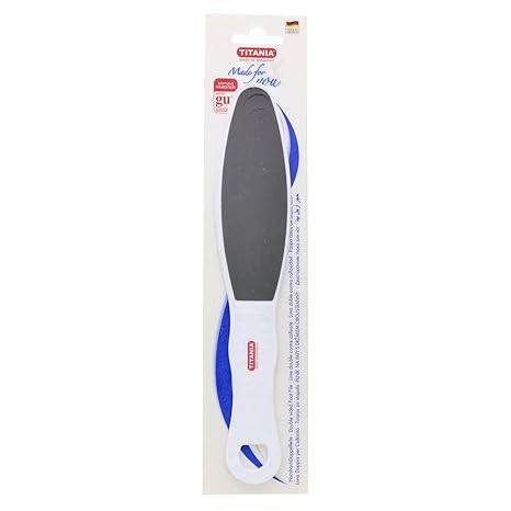 TITANIA Doppelfussfeile, Grober Wasserfester Schmirgel, 1er Pack (1 x 38 g)