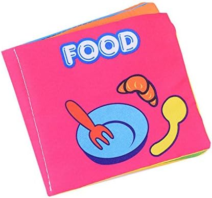 Intelligence development Cloth Fabric Cognize Book Educational Toy for Kid Baby Food