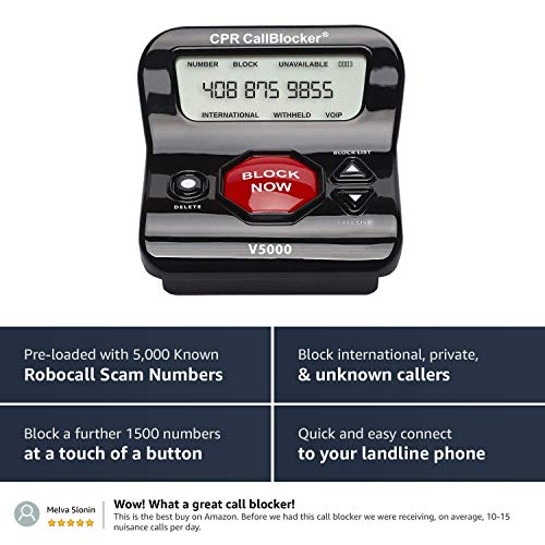 CPR Guardian II Smartwatch and CPR V5000 Call Blocker for Landline Phones Bundle Pack - Thumbnail 2