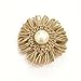 OZXCHIXU (TM) (10PC) Burlap Flowers Embellishments for Weddings, Hair Accessories, Scrapbooking or Crafts