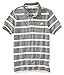 Aeropostale Mens A87 Striped Rugby Polo Shirt