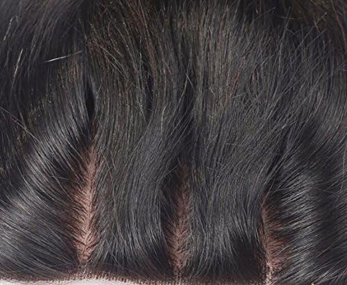 A2ZWIG Body Wave Virgin Brazilian Hair 130% Density 3.5x4 Lace Closure (Free Part 18 Inch)