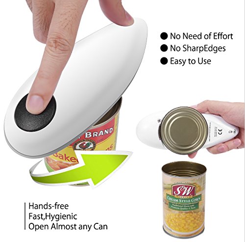 Electric Can Opener, Restaurant can opener, Smooth Edge Automatic Electric Can Opener! Chef's Best Choice