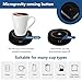 coffee mug warmer,Cup warmer with auto shut off 25 Watt Electric beverage Warmer,Maintains temperatures up to 131°F / 55°C,Mug Warmer for Safely Use for Office/Home
