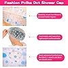 Shower-Caps-3-Packs-Waterproof-Shower-Cap-for-Women-Reusable-Shower-Hat-Bath-Caps-with-Elastic-Band-Large-Plastic-Long-Hair-Environmental-Protection-Hats-for-Ladies-Girls-Kids-Spa-Salon Shower Caps 3 Packs, Waterproof Shower Cap for Women Reusable Shower Hat Bath Caps with Elastic Band, Large Plastic Long…