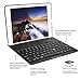 New iPad Keyboard Case, iEGrow New F8S 7 Colors LED Backlit iPad Keyboard with Protective Case Cover for iPad 6th Generation/iPad 5th Generation/iPad Air(Black)