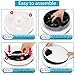 Pawzone Pet Automatic Feeder Cats Dogs Food Dispenser, Distribution Alarms, Programmable Timer 5 Meal Trays Dry Wet,Voice Recorder,LCD Smart Digital Clockthumb 3