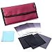 XCSOURCE 6Pcs Set Gradual Neutral Density G.ND2 +G.ND4+ G.ND8+ Neutral Density ND2 ND4 ND8 Filter + 6 Slots Case + Cloth for Cokin Z Lee Hitech 4X4 Holder LF352
