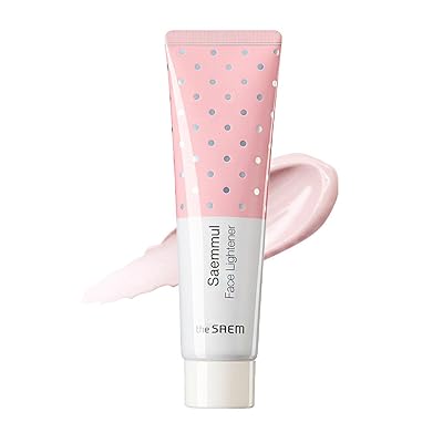 the SAEM] Saemmul Face Lightener SPF30PA 30ml #2 Pink Light - Skin Tone up Makeup Base, Darkness Coverage Moisturizing Finish Makeup Base without