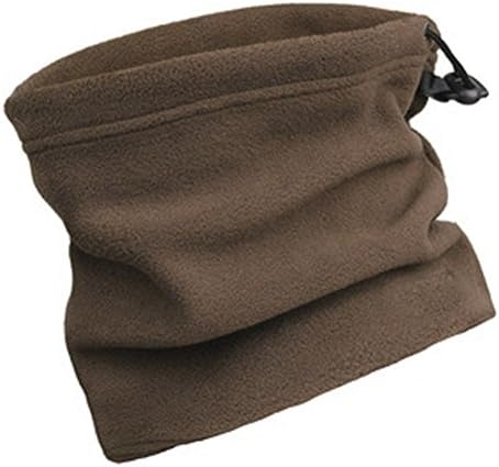 Easy Lifestyles 3 in 1 Function Unisex Polar Fleece Neck Warmers Snood Scarf Hat Ski Wear Snowboarding (Brown)