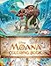 Moana Coloring Book: Moana Great Jumbo Coloring Book For Kids Ages 4-8