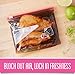 Ziploc Quart Food Storage Bags, Stay Open Design with Stand-Up Bottom, Easy to Fill, 48 Count