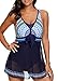 Urban Virgin Womens Swimdress Tummy Control One Piece Swimsuit Swim Dress Bathing Suits Swimwear with Boyshort for Women Deep Blue