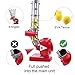 iPlay, iLearn Ball Pitching Game Machines, Baseball, Tennis, Training, Learning, Early Development, Active Toys Outdoors Sports Gaming for 3, 4, 5, 6, 7 Year Olds Kids, Toddlers, Boys Gift - Red