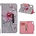 iPhone XR Case, Ranyi Magnetic Clasp Wallet Lovely Painting Pattern [with Hand Strap] Kickstand Feature Premium PU Leather Flip Folio Wallet Defender Case for Apple 6.1