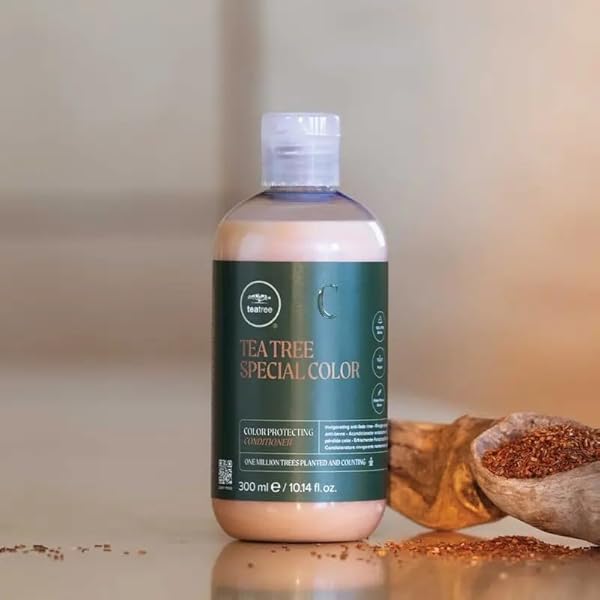 TEA TREE SPECIAL COLOR CONDITIONER, CONDITIONS + DETANGLES, PROTECTS HAIR COLOR, FOR COLOR-TREATED HAIR, 10.14 FL. OZ.