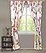 Greenland Home Watercolor Dream Curtains - Drapes - Lined Panel Pair with tiebacks - Set of 2 Panels - 84