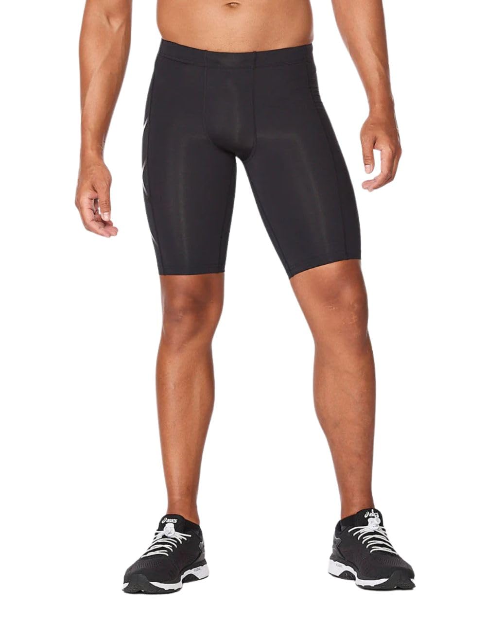 Photo 1 of 2XU Men's Force Compression Shorts - Compression Shorts for Enhanced Support and Recovery - Black/Nero - Size Small