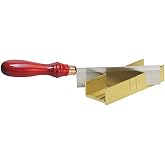Deluxe Razor Saw with Miter Box 35-221, Gold