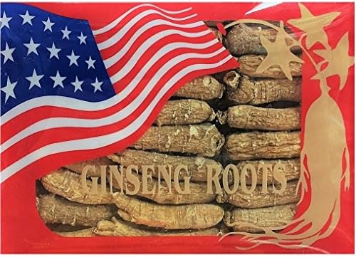 Hand-selected A Grade American Ginseng Small Thin-Short Size (8 Oz. Box)