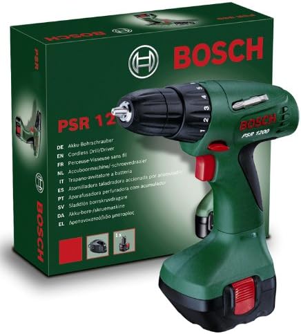 Bosch Perceuse Visseuse Psr 1200 12 V 1 Batterie Ni Cd Amazon Fr Bricolage
