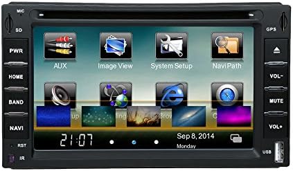 6″ 2 Din Car DVD USB SD Player GPS Navigation Bluetooth Radio Multimedia HD Entertainment System for Car 6″ 2 Din Car DVD USB SD Player GPS Navigation Bluetooth Radio Multimedia HD Entertainment System for Car