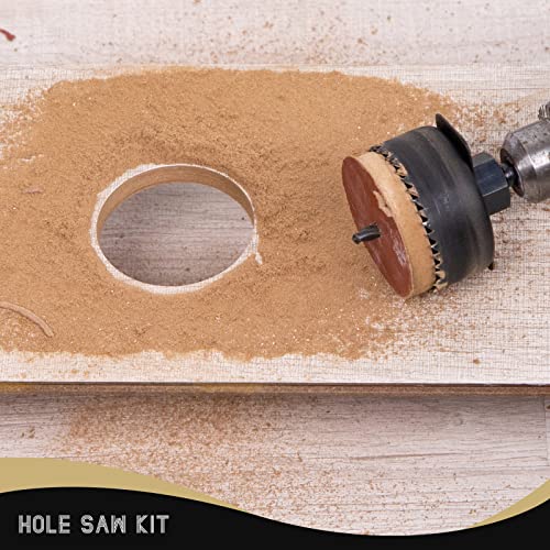 JOHOUSE Hole Saw Kit, 24PCS Hole Saw Set 3/4\