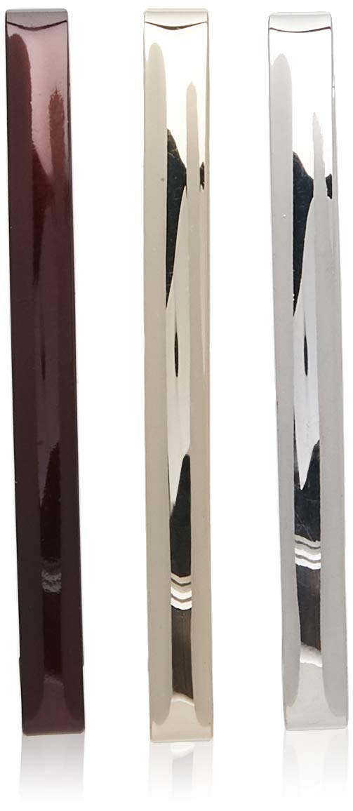 Goody Hair Barrettes, Metal, Assorted Colors, 3-Count (1942289) : Hair Barrettes : Beauty