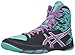 ASICS Men's Cael V7.0 Wrestling Shoe, Black/Orchid/Turquoise, 9 M US