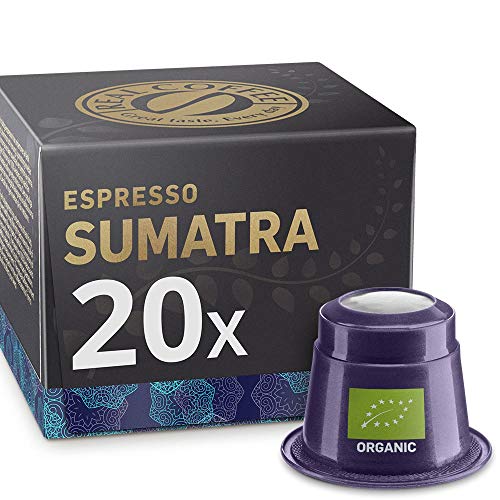 Real Coffee Bio und Fairtrade Testbox mit 4 Sorten: 100 Nespresso kompatible Kapseln. Kaffeekapseln Testsieger. 100% Bio… – Bild 5