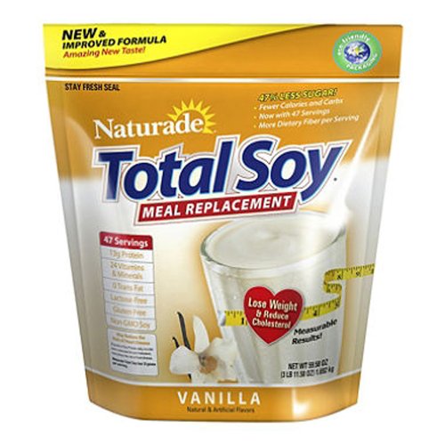 Naturade Total Soy Vanilla NEW Formula - 3 lbs.
