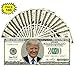 NINOSTAR Pack of 100- Donald Trump 2020 Dollar Bill - Keep America Great! - Play Money, Prop Money, Great for Money Gun