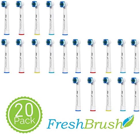 Generic Oral-B Toothbrush Replacement Heads - For Oral-B Professional Care Professional Care SmartSeries TriZone Advance Power Pro Health Triumph Professional Care Sensitive Clean Pro-Health - 20 Pack