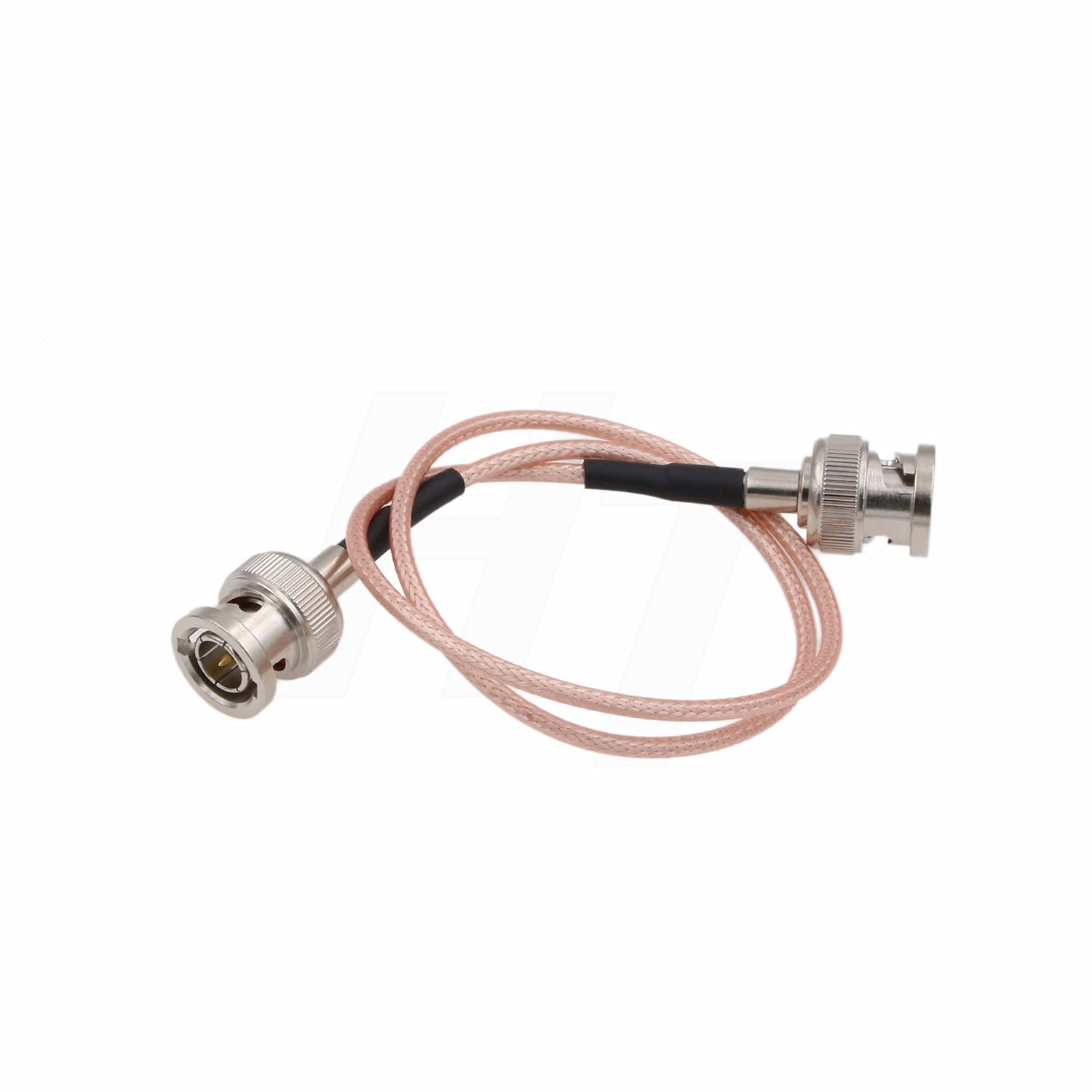 HangTon Camera Monitor Male BNC to Male BNC 3G HD SDI Video Cable for Blackmagic, Thin Shielded RG179 75 Ohm (15cm)
