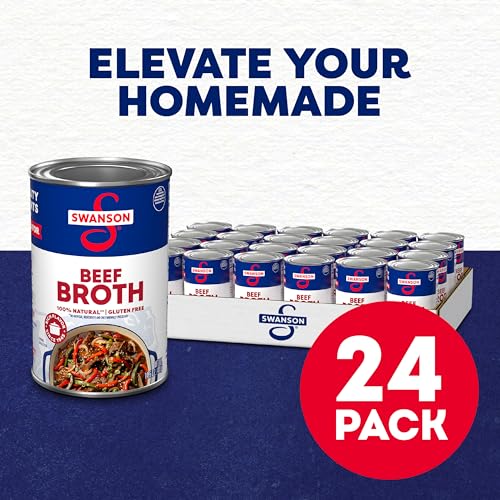 Swanson 100 Natural, GlutenFree Beef Broth, 14.5 Oz Can (Pack of 24) Pricepulse