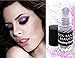 2 COLOR BUNDLE OF PURE MINERAL FACE AND BODY GLITTER - INCLUDES BOTH GOLD AND PURPLE SHIMMERS - Set of two ultra fine pure mineral glitter bottles to use as highlighter, lipstick or eye shadow toppers