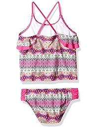 tommy bahama Girls '2 piezas traje de baño con Pareo