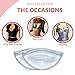 Silicone Bra Inserts Breast - Waterproof Enhancers Clear Gel Bra Inserts A to C Cup for Swimsuits & Bikini Push Up Molding Pad