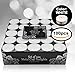 100 Tea Lights Set - Off White - Unscented Candles
