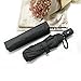 E-Feel Auto Umbrella Outdoor for Travel, Fold Rain Umbrella One Hand Operation Black