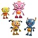 Disney Henry Hugglemonster Summer,Ivor, Henry & Cobby 4 Figure Pack
