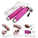 Jump Rope for Women,Men&Kids,Crossfit Jump Rope ,With Memory Foam Handles & Weighted Speed Cable & Fitness Workout, Jumping Exercise, Skipping, MMA and Boxing - Rose Red