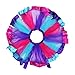 Kids Fairy Butterfly Wings Costume for Girls with Mask Rainbow Tutu Dress Set Princess Dress up Party Favors(Rose)